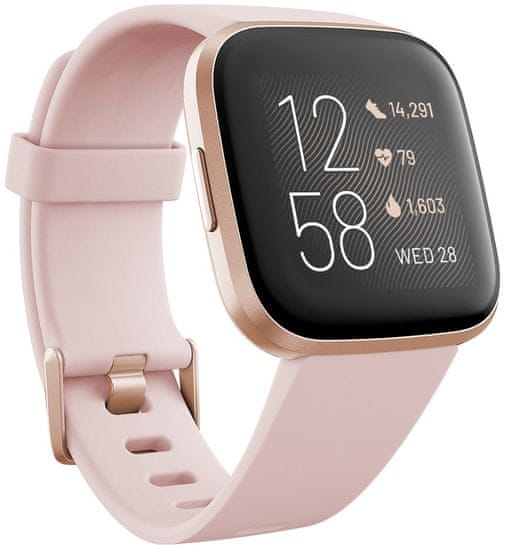 Fitbit Versa 2 (NFC) pametni sat, Petal/Copper Rose