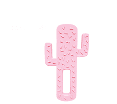 Minikoioi grickalica Cactus, silikon, roza