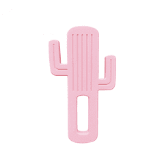 Minikoioi grickalica Cactus, silikon, roza