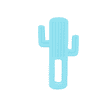 grickalica Cactus, silikon, plava