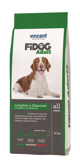 Vincent Fidog Adult suha hrana za pse, 20 kg