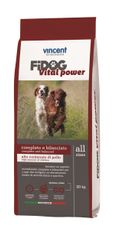 Vincent Fidog Vital Power suha hrana za odrasle pse, 20 kg