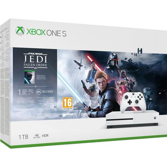 Microsoft igraća konzola Xbox One S 1TB + StarWars Jedi: Fallen Order