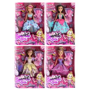 Sparkle Girlz Princess lutka + dodaci za uređivanje
