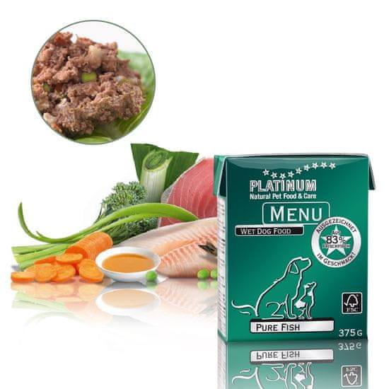 Platinum Menu Pure Fish, 375 g