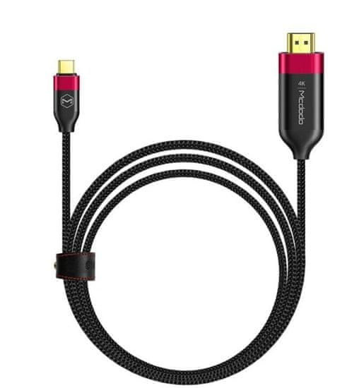Mcdodo CA-5881 Type-C u HDMI kabel, 2 m, crveni