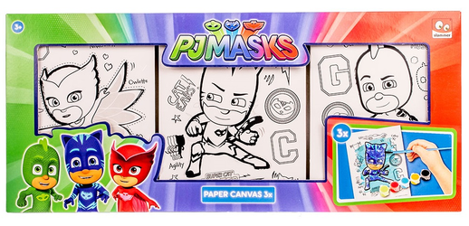 PJ Masks slikarski set 3x