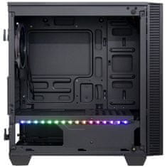 Inter-tech X-608 Infinity Micro kućište, midiATX, RGB, kaljeno staklo, gaming