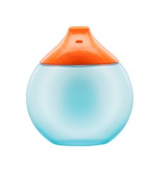 Boon Fluid anatomska bočica, bez prolijevanja, narančasto-plava