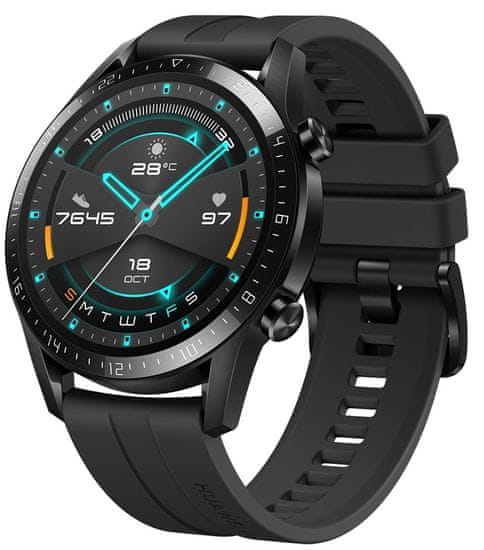 Huawei Watch GT 2 pametni sat, 46 mm, crni