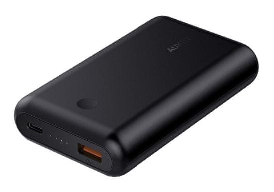 Aukey Force Series powerbank s priključkom USB-C i USB 3.0, Quick Charge 3.0, 10.050 mAh, crna (LLTS179136)