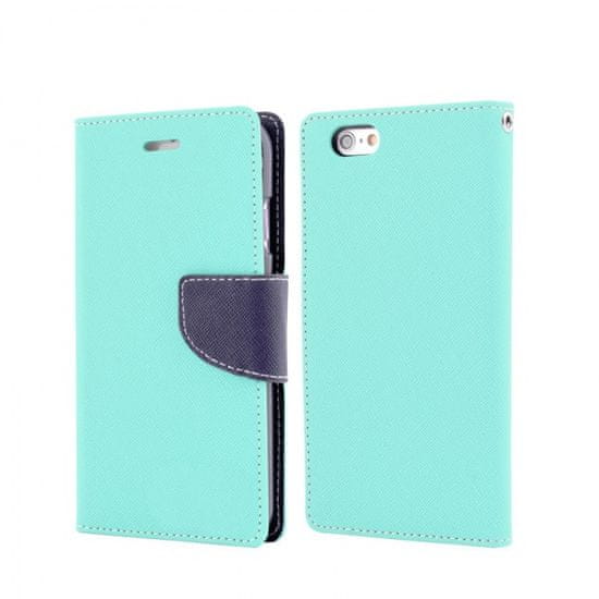 Havana Fancy Diary preklopna maska za Samsung Galaxy A20e A202, menta plava.