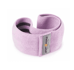 Sport2People tekstilna elastika za vježbanje, L, boja lavande