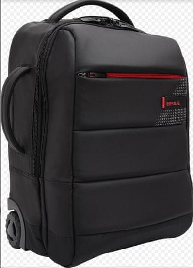 BESTLIFE CPlus Black ruksak za 15,6″ (39,6 cm) BL-BB-3335BK prijenosno računalo, crno-crveno