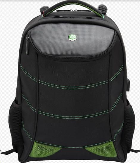 BESTLIFE Snake Eye ruksak za 17″ (43,2 cm) prijenosna računala BL-BB-3332GE, crno-zelena