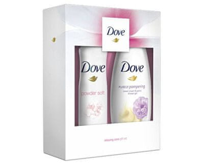 Dove poklon set Relaxing Care (gel za tuširanje + deodorant u spreju)