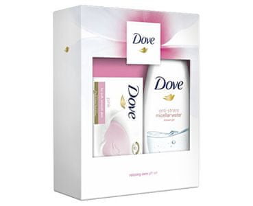 Dove poklon set Relaxing Care (gel za tuširanje + sapun)