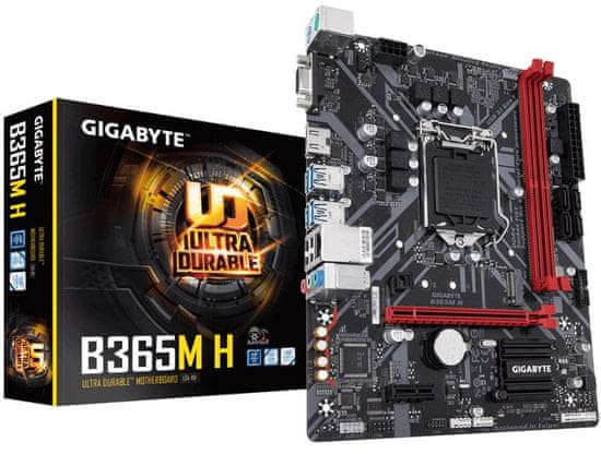Gigabyte B365M H, DDR4, USB 3.1 Gen 1, LGA1151, Micro ATX matična ploča