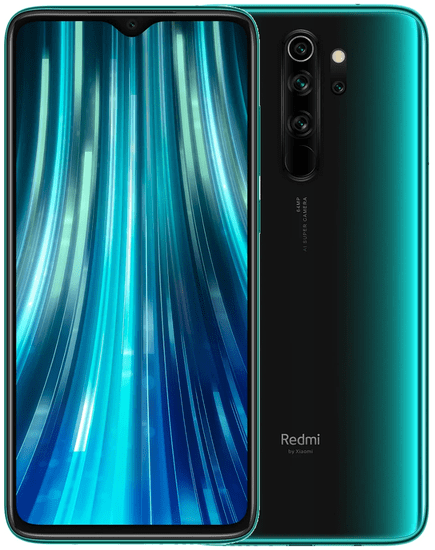 Xiaomi Redmi Note 8 PRO, 6 GB/64 GB GSM telefon, zelena