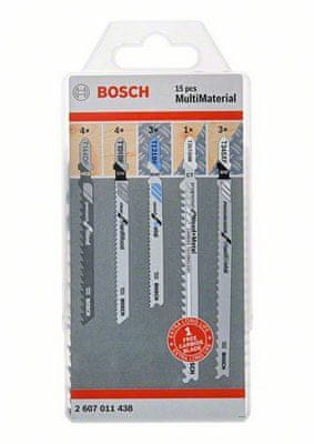 BOSCH Professional Multi Material komplet listova za ubodnu pilu, 15-dijelni