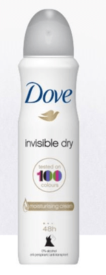 Invisible Dry Clean Touch antiperspirant u spreju, 150 ml
