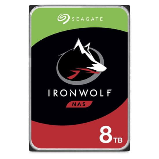 Seagate IronWolf Pro NAS tvrdi disk, 8 TB, 7200 rpm, SATA3 (ST8000NE001)