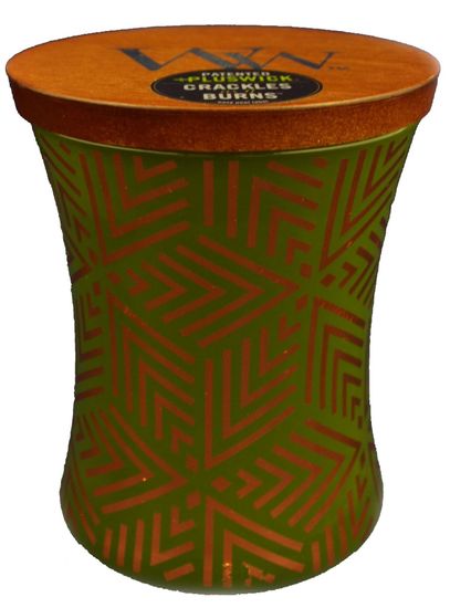 Woodwick Frasier Fir svijeća 275 g - ukrasna vaza