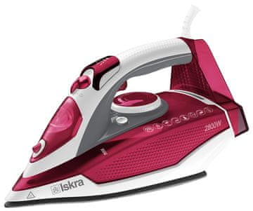 Iskra parno glačalo SL-8822, crvena