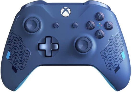 Microsoft xbox one sport shop blue wireless controller