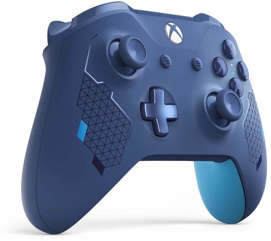 Microsoft xbox one sport shop blue wireless controller