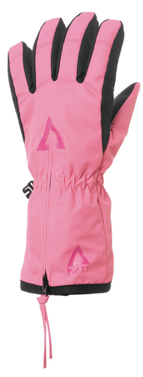 Matt 3211 Doo Wp Zipper dječje skijaške rukavice, roza
