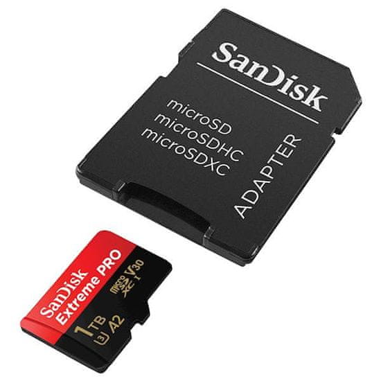 SanDisk Extreme Pro memorijska kartica microSDHC 1 TB, adapter