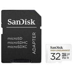 SanDisk High Endurance memorijska kartica microSDHC 32 GB, adapter