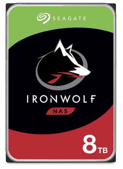 Seagate IronWolf 8 TB , SATA 6 Gb/s, 256 MB, 7200 tvrdi disk