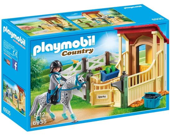 Playmobil Konjska staja za Appalooso konja (6935)