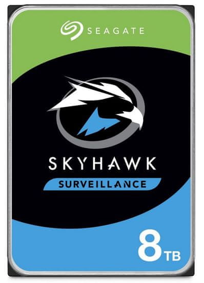 Seagate SkyHawk, 8 TB , SATA 6 Gb/s, 256 MB, 7200 tvrdi disk
