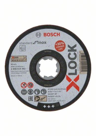 BOSCH Professional X-Lock set reznih ploča za Inow, 125 x 1,6 mm T41, ravne (2608619363)