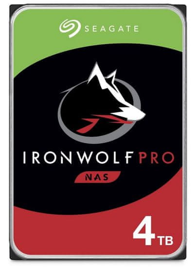 Seagate IronWolf PRO 4 TB, SATA 6 Gb/s, 256 MB, 7200 tvrdi disk (SEAHD-ST4000NE001)