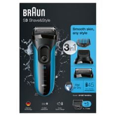 Braun aparat za brijanje Series 3 Shave & Style 3010BT