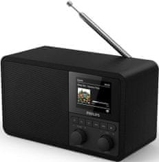 Philips TAPR802 radio budilica, crna