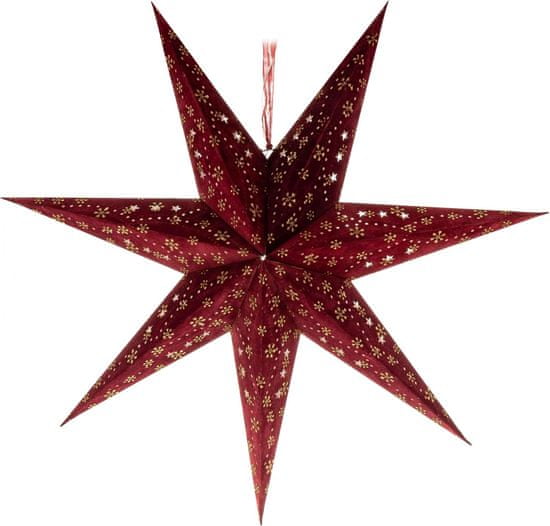 Retlux RXL 338 crvena zvijezda 10LED WW