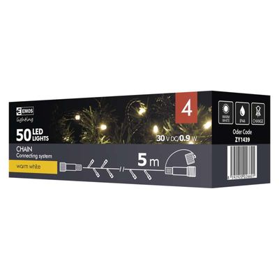 CONNECT S. 50LED 5M WW