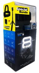 GoPro Hero 8 Black + SD kartica + baterija + Shorty držač + Headstrap (CHDRB-801)