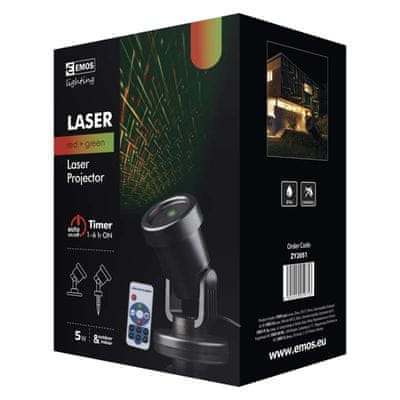 LASER PROJECTOR IP44 REMOTE