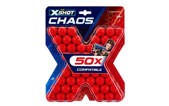 Zuru X-Shot Chaos municija, 50 komada (00200)