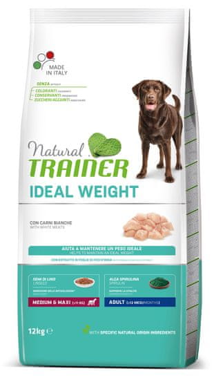 TRAINER Natural Weight Care Adult M/M briketi za pse, perad, 12 kg
