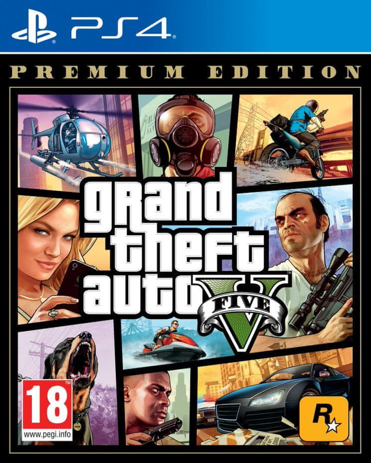 Take 2 Grand Theft Auto V Premium Edition igra PS4 MALL.HR