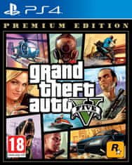 Grand Theft Auto V Premium Edition igra, PS4