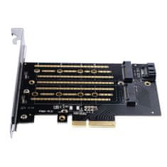 Orico PDM2 SSD adapter, M.2 NVMe/SATA u PCIe 3.0 x4