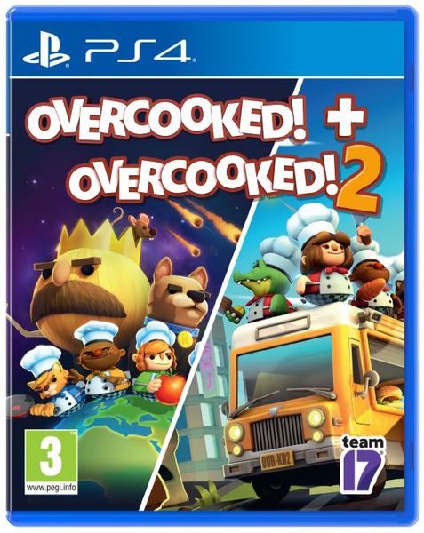Overcooked! + Overcooked! 2 Double Pack (PS4)